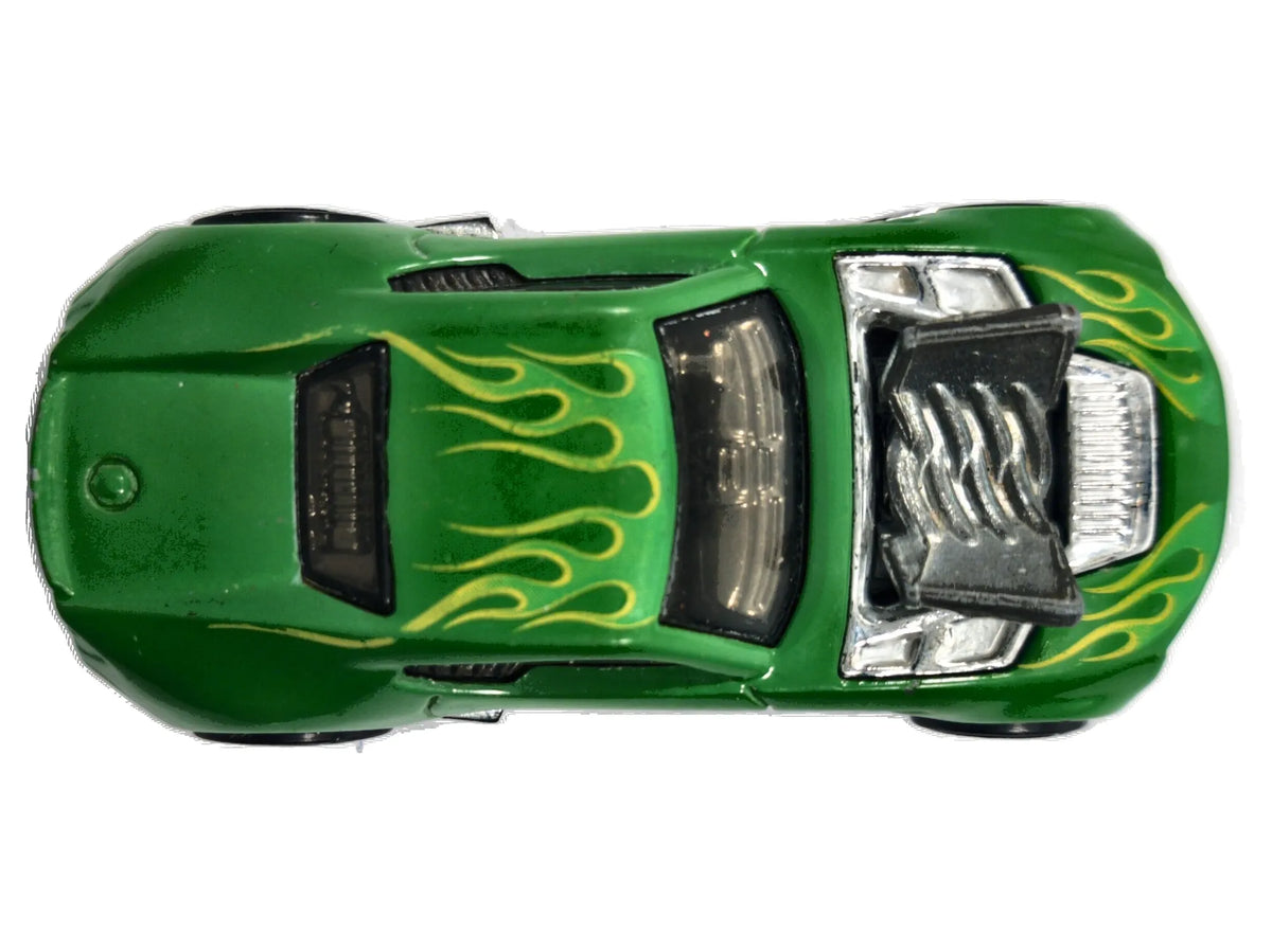TWINDUCTION, Hot Wheels 2010, Die cast D36, Zielony, 1:64, Resoraki – zdjęcie 8