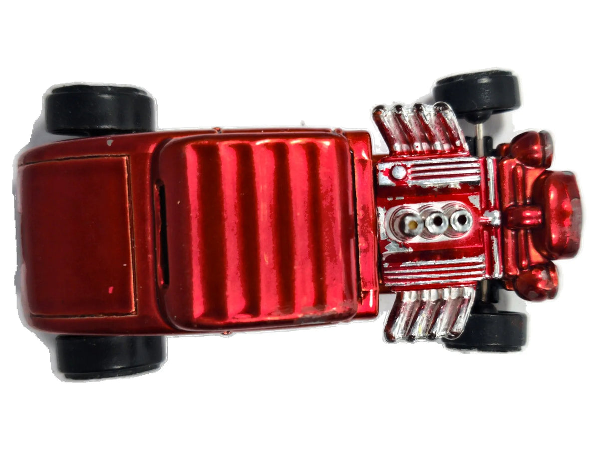 KNUCKLE DRAGGER, Maisto, Die cast 11835, Bordowy metalik, 1:64, Resoraki – zdjęcie 8
