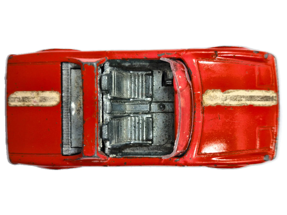 VW PORSCHE 914 Politoys '70 Czerwony 1:43 Made in Italy – zdjęcie 8