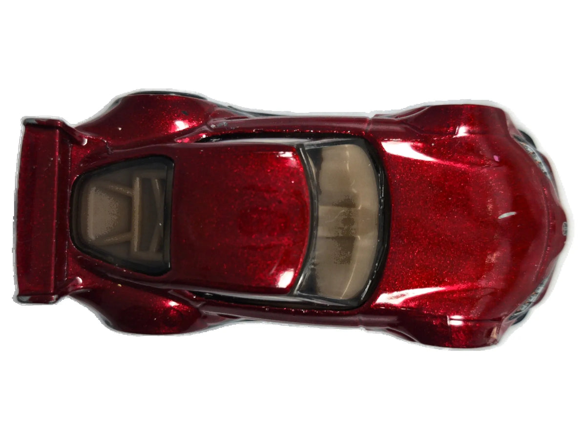 ’20 TOYOTA GR SUPRA, Hot Wheels 2020, Die cast GRX20, Bordowy 1:58 Resoraki – zdjęcie 8