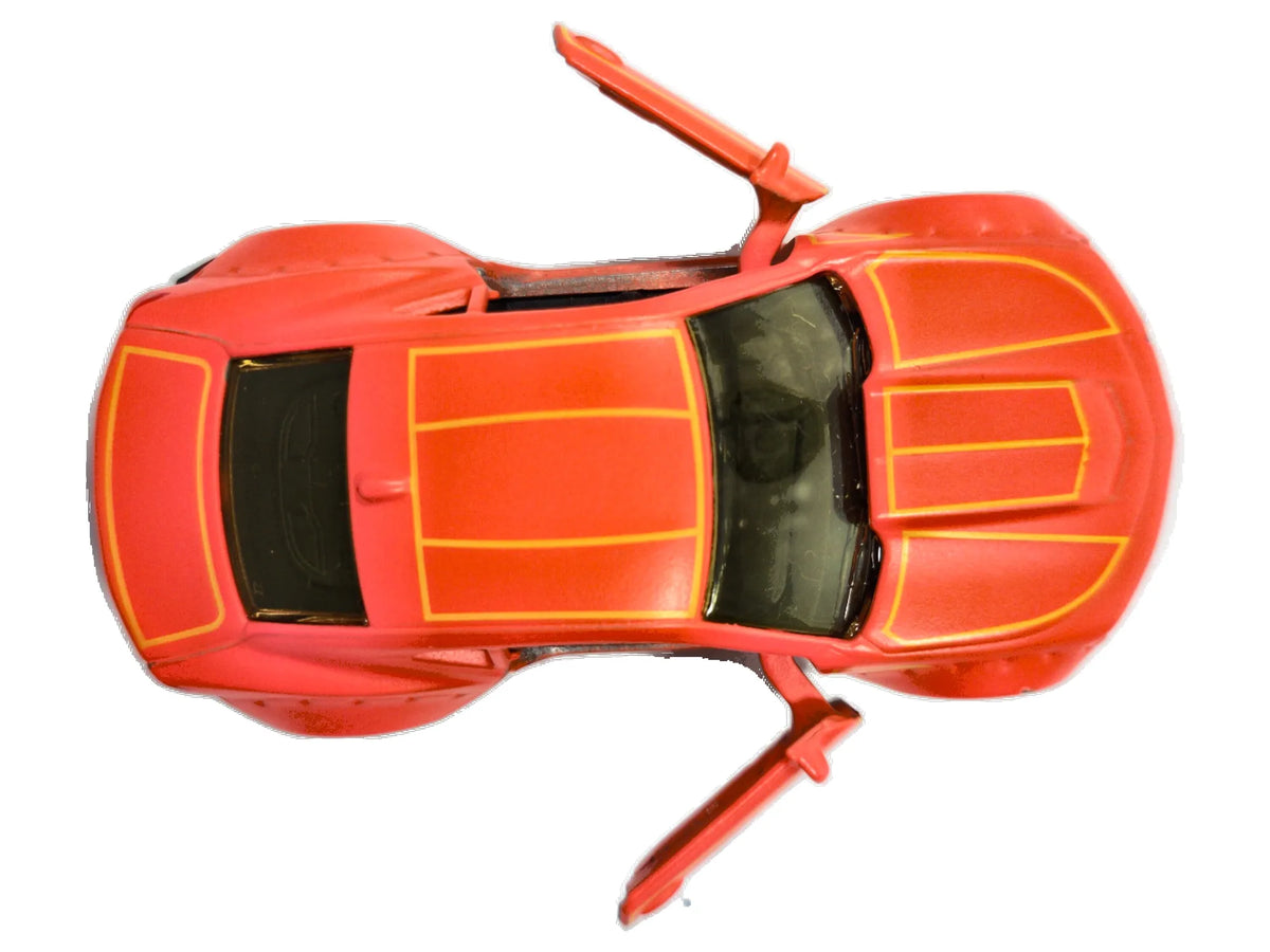 Chevrolet Camaro Ss Majorette 1:60 Coupe Luzak Pomarańczowy Sportowy – zdjęcie 8