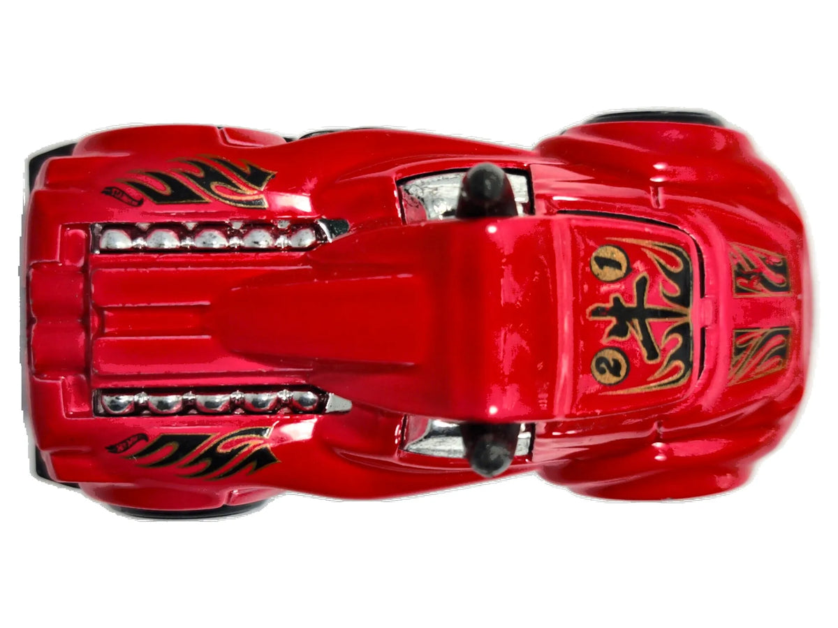 Steer Clear Hot Wheels 2014 Czerwony 1:64 – zdjęcie 8
