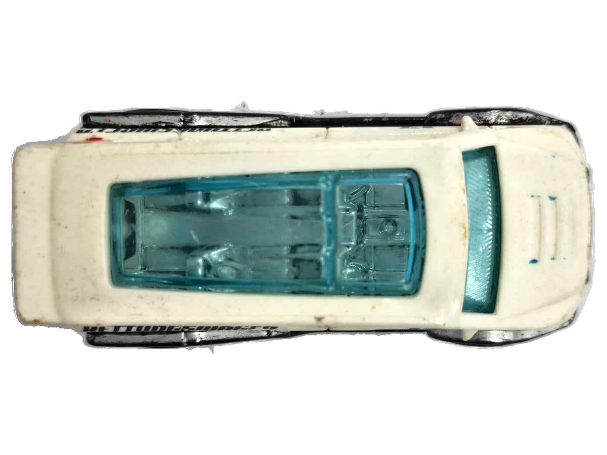 Speedbox Hot Wheels 2012 HW CITY 1:64 17 Luzak Biały Ambulans – zdjęcie 8