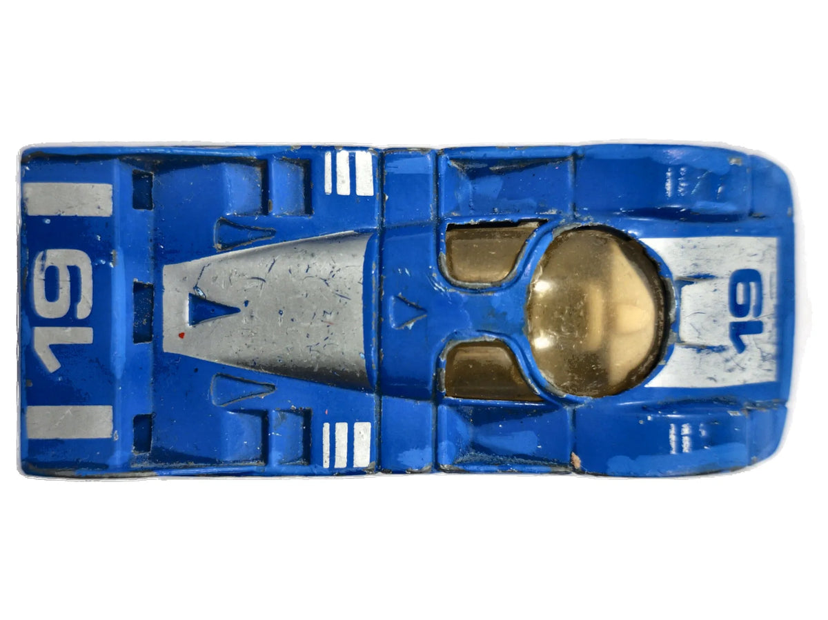 PORSCHE 956, Vintage Maisto #19, Die cast, Niebieski, 1:64, Resoraki – zdjęcie 8