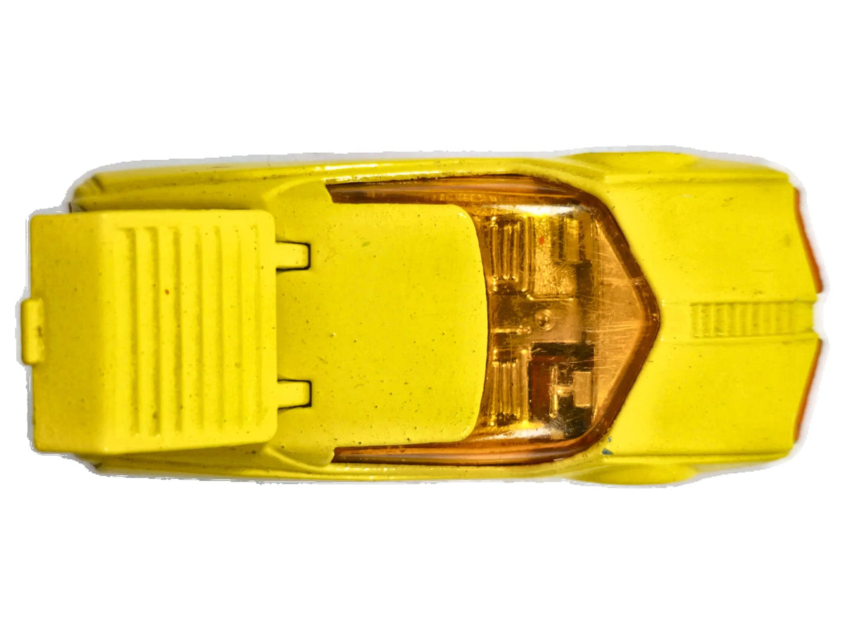DATSUN 120Y, Matchbox 1975, Made in England, NO.35, Żółty, 1:52, Resoraki – zdjęcie 8