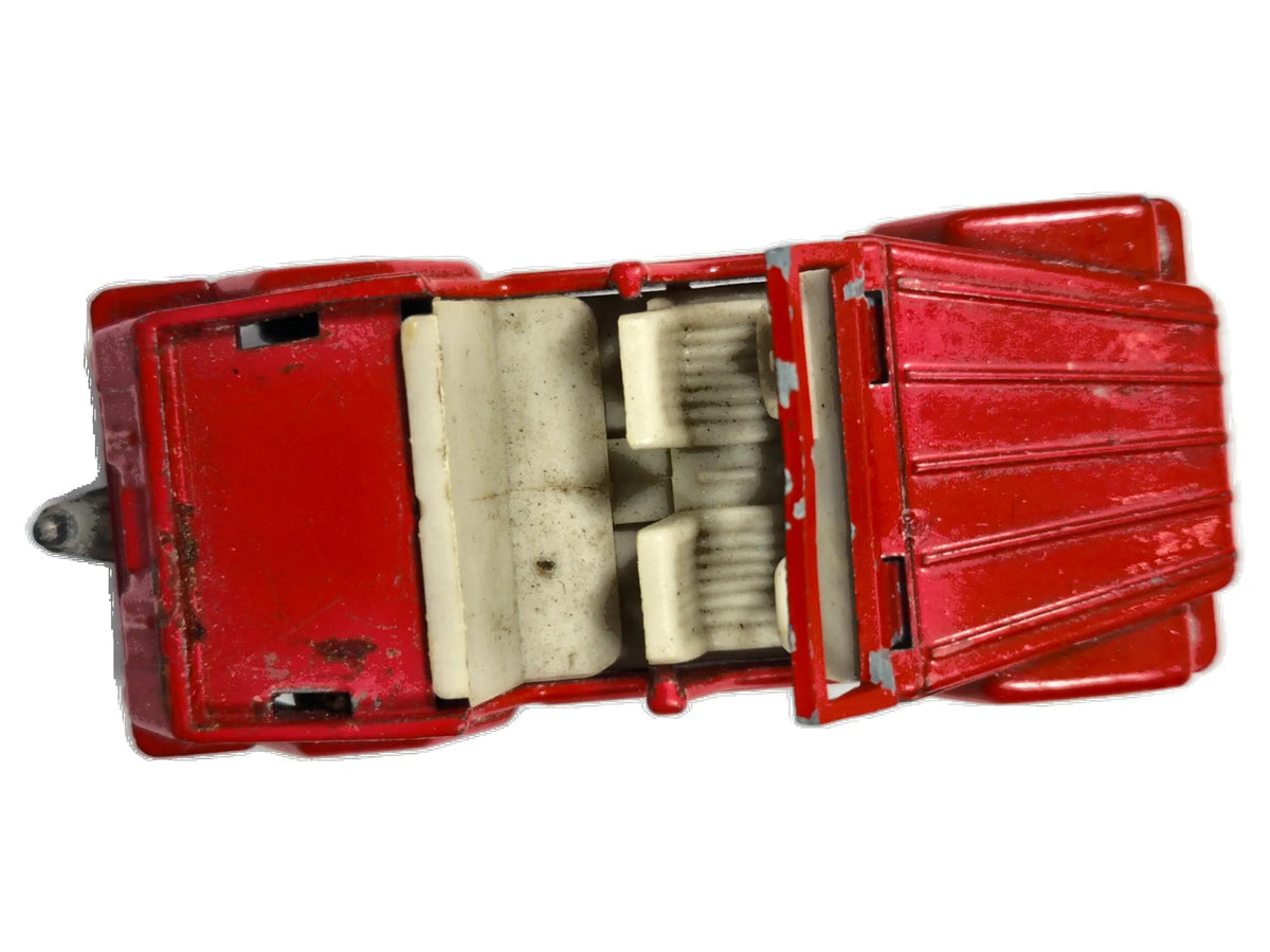 Volkswagen 181 SIKU 1983 1:52 Made in W.-Germany Luzak Czerwony 2xMetal – zdjęcie 8