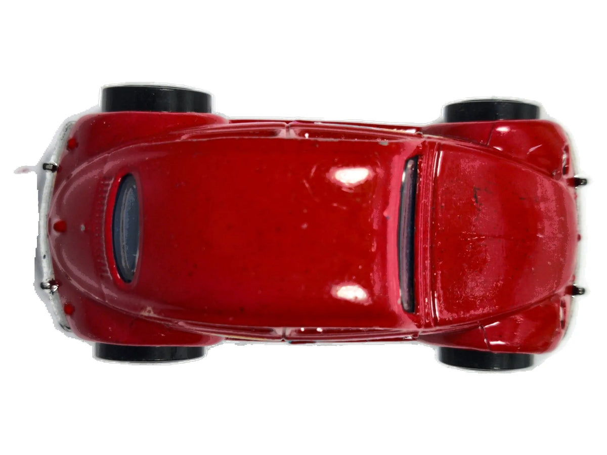 VOLKSWAGEN BEETLE (GARBUS) Hot Wheels 1998 Czerwony 1:64 – zdjęcie 8