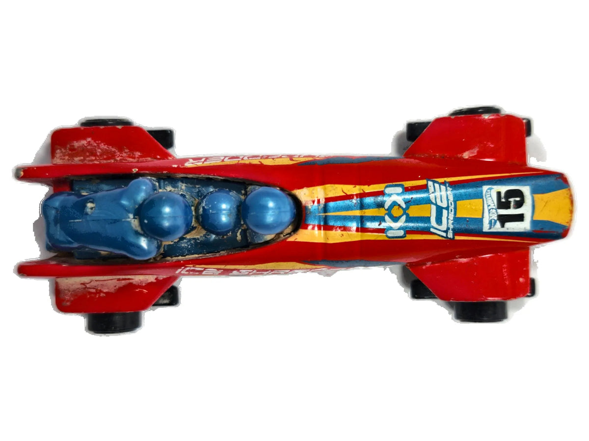 Ice Shredder HW Snow Stormers Hot Wheels 2016 Czerwony 1:64 – zdjęcie 8