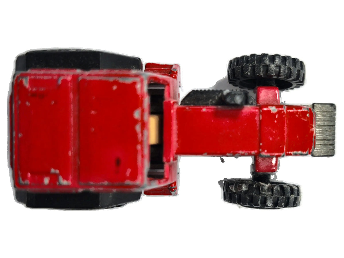 FARM TRAKTOR, Vintage Old Welly, Żelaźniak, Die cast 9131, Czerwony, 1:64 – zdjęcie 8