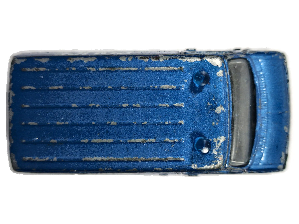 CUSTOM VAN POLICE 25, Playart, Vintage Die cast, Niebieski, 1:64, Resoraki – zdjęcie 8