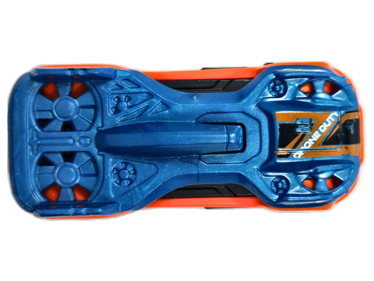 DRONE DUTY, Hot Wheels 2022, Die cast HCT43, Niebieski, 1:64, Resoraki – zdjęcie 8