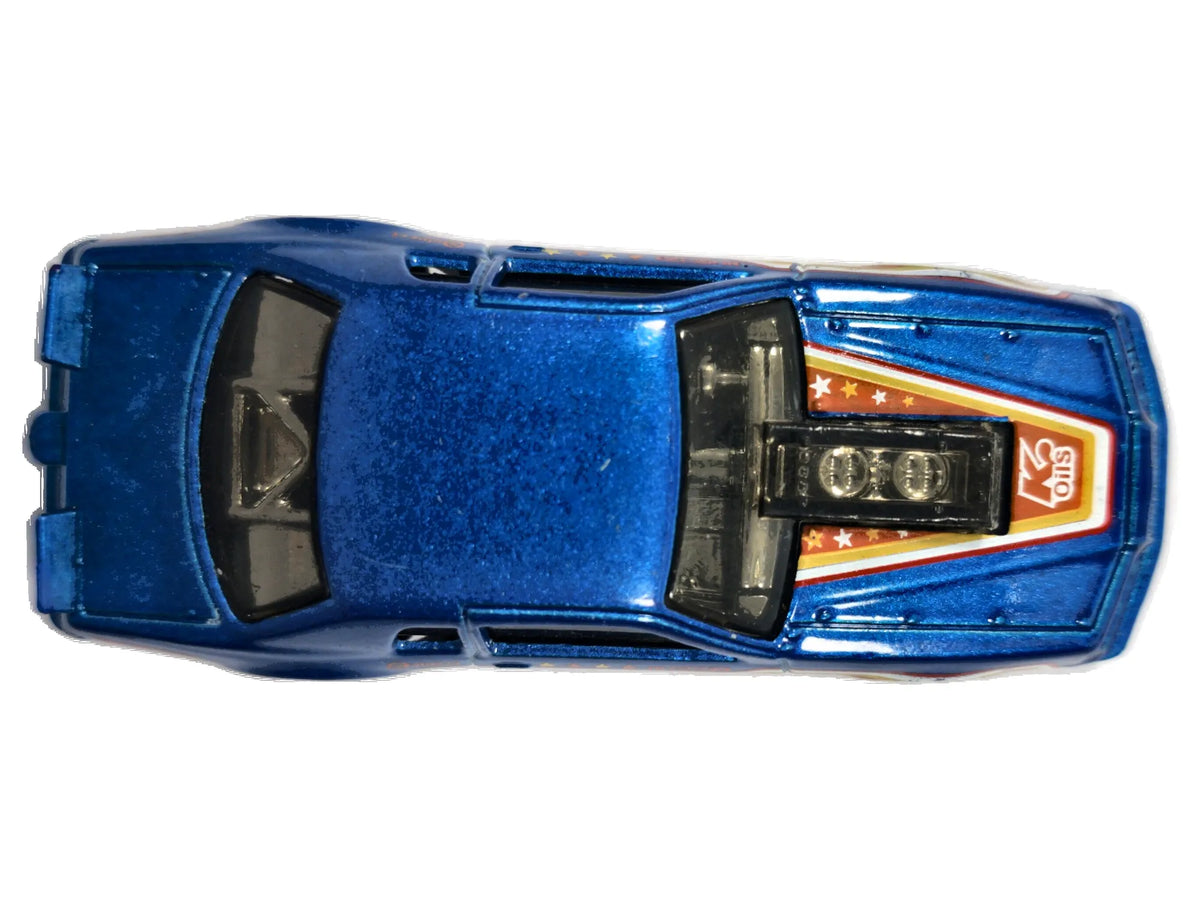 '86 FORD THUNDERBIRD PRO STOCK, Hot Wheels 2022, HKH32, Granatowy, 1:64 – zdjęcie 8