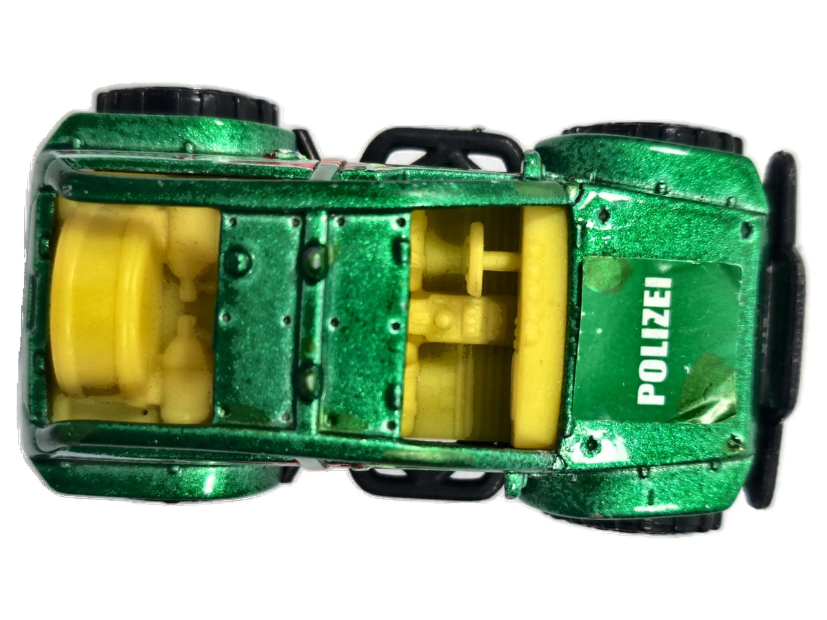 4X4 BUGGY #46, Matchbox 2002, Die cast, Zielony, 1:64, Resoraki – zdjęcie 8