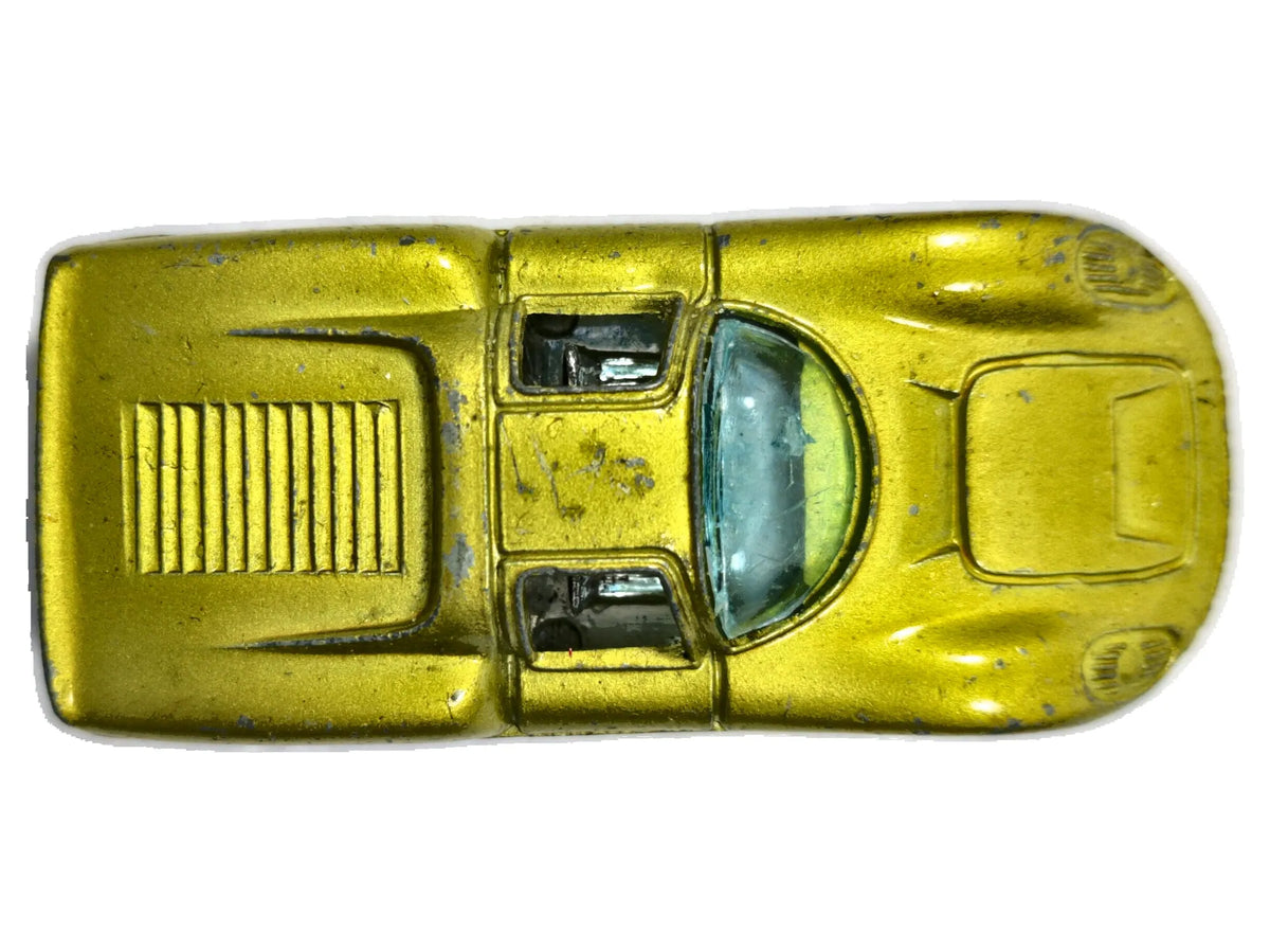 Porsche 906 Carrera 6 Zylmex 1970 Limonkowy 1:60 Made in England – zdjęcie 8