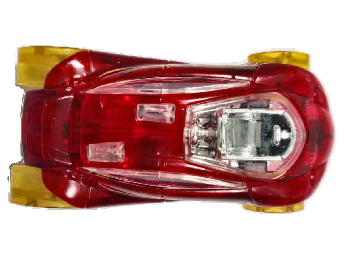 Vendetta Hot Wheels 2005 Czerwony Przeźroczysty 1:64 – zdjęcie 8