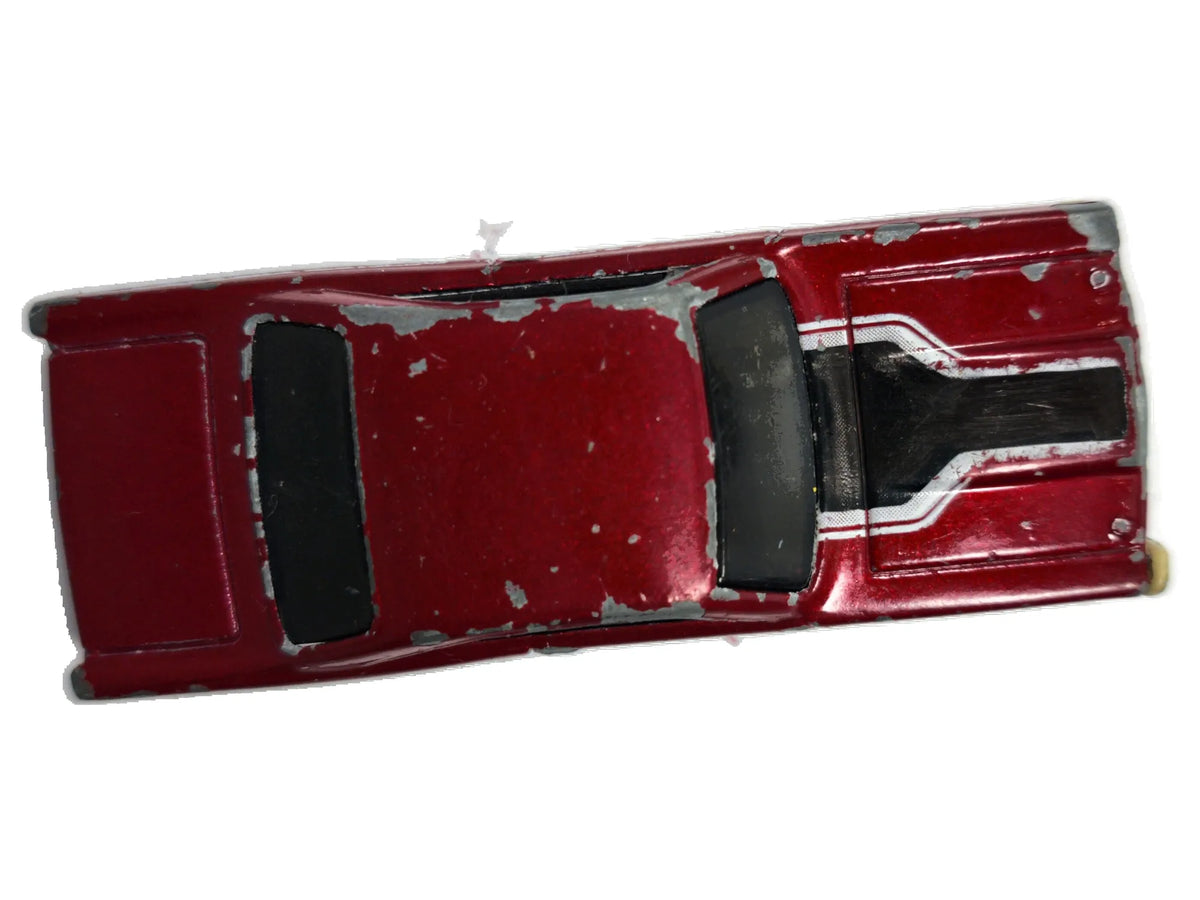 1966 Ford Fairlane GT Hot Wheels 1:64 Luzak Bordowy Muscle Car – zdjęcie 8