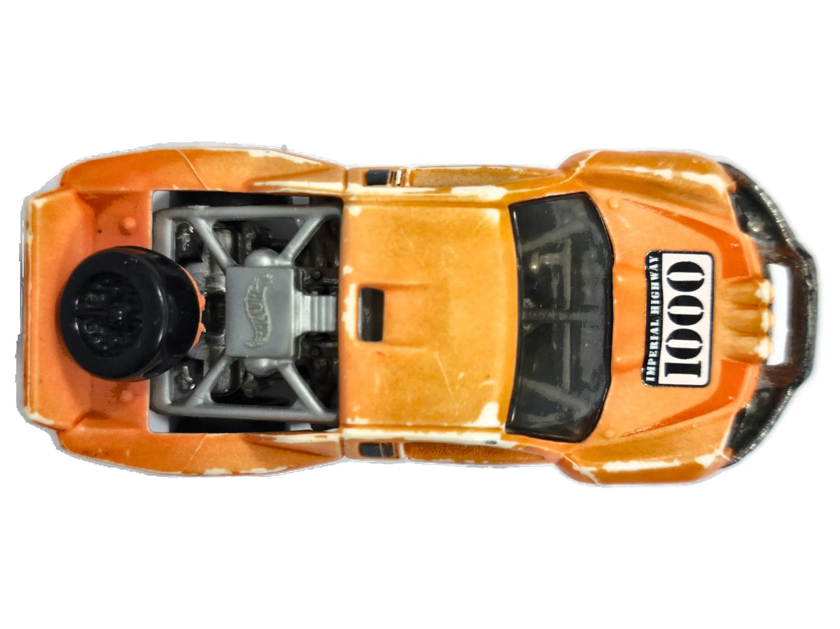 OFF TRACK, Hot Wheels 2004, Die cast 146 Pomarańczowy - Color Shifter, 1:64 – zdjęcie 8