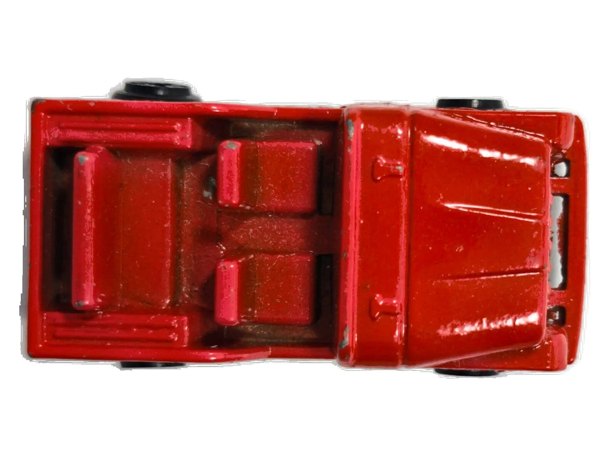JEEP WILLYS MB Wojsko Zee Toys Czerwony 1:72 Made in United States – zdjęcie 8