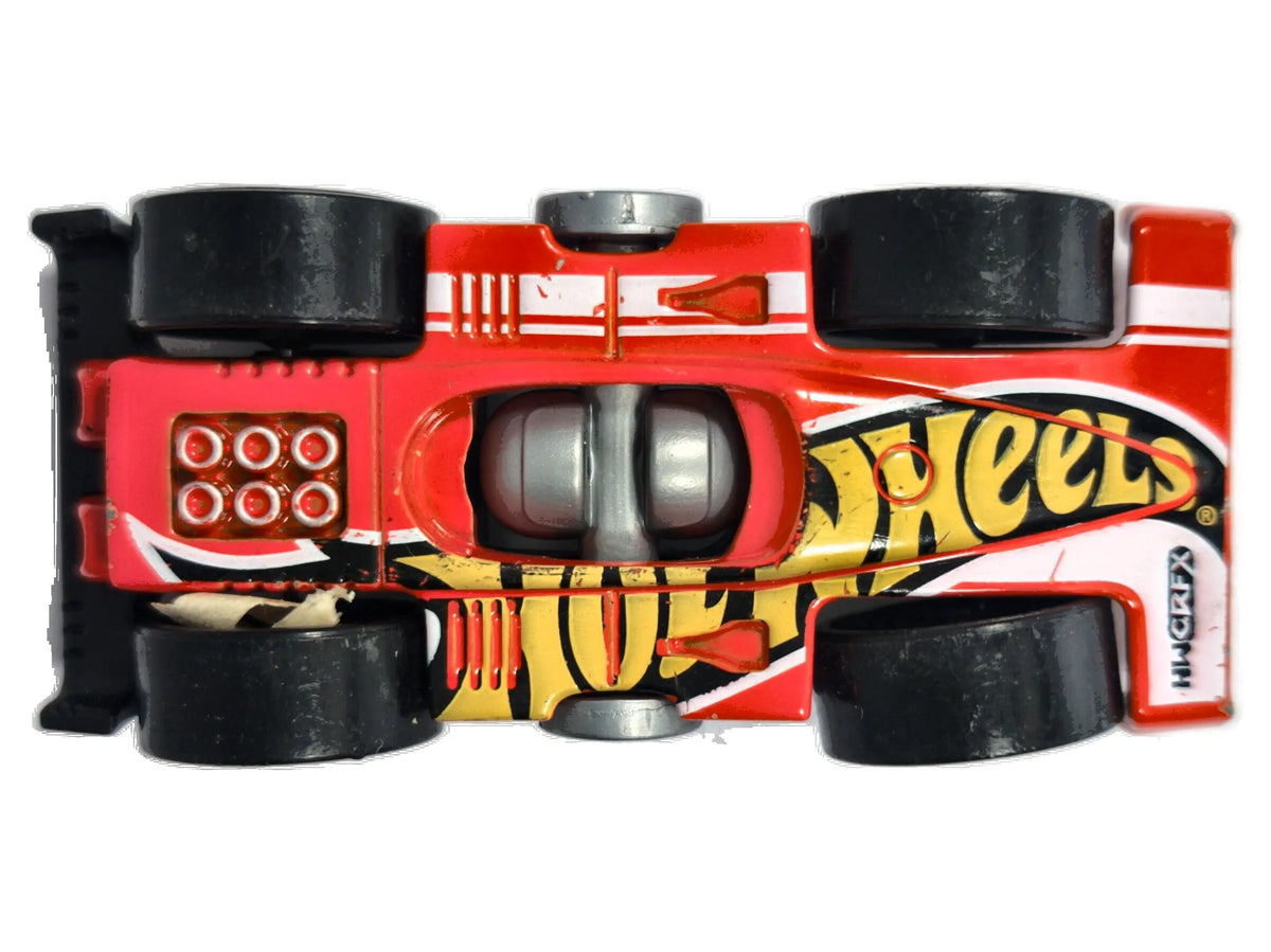 Flippin Fast HW GRFX, Hot Wheels 2024, Die cast 8110, Czrwony 1:64 Resoraki – zdjęcie 8