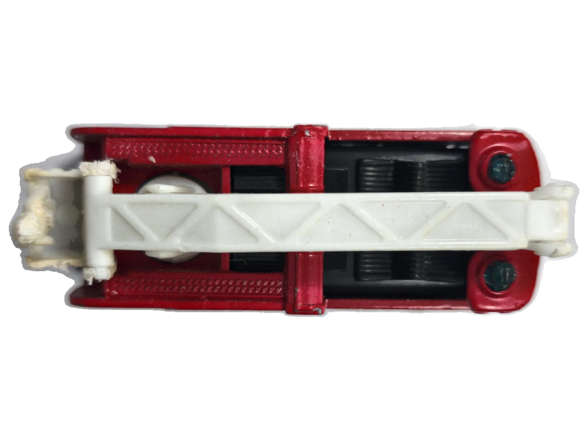 SNORKEL, STRAŻ POŻARNA, Matchbox 1981, Die cast, Czerwony, 1:64, Resoraki – zdjęcie 8