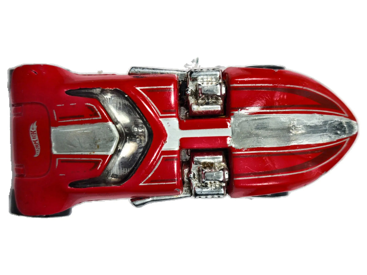 Twin Mill Hot Wheels 2014 1:64 Luzak Czerwony Custom Model 2xMetal – zdjęcie 8