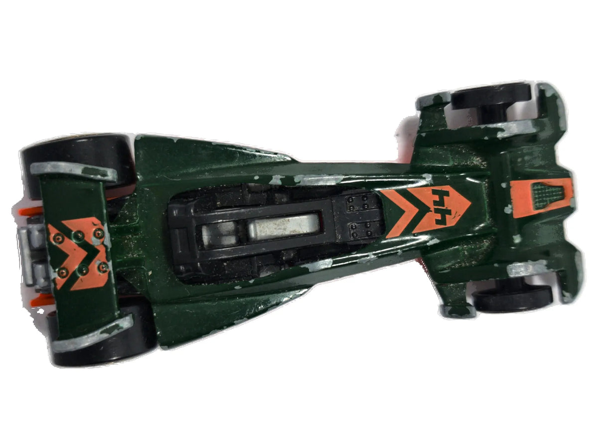 Hot Wired Hot Wheels 2021 Mainline 1:64 Zielony Wyścig – zdjęcie 8