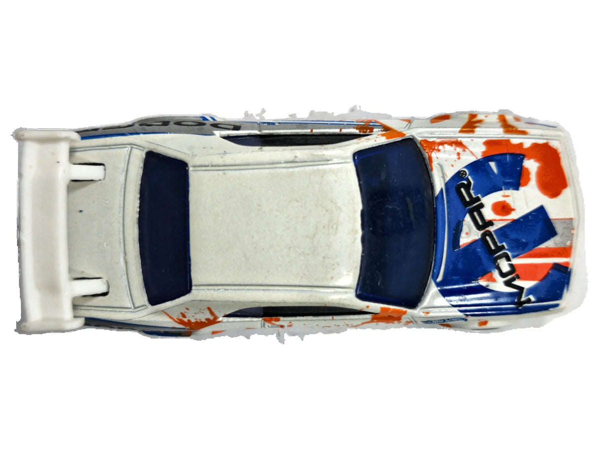 Dodge Challenger Drift Car Hot Wheels 1:64 MOPAR Luzak Biały – zdjęcie 8