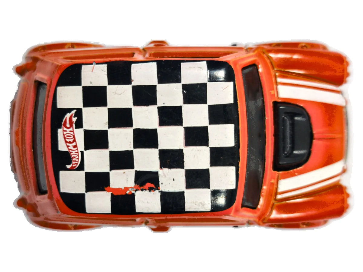 MORRIS MINI 398, Hot Wheels 2000, Die cast G39, Pomarańczowy 1:64, Resoraki – zdjęcie 8