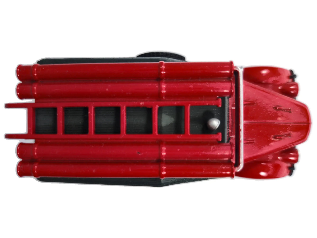 GAZ-69 PMG-20, STRAŻ POŻARNA, Deagostini, IMT20, Czerwony, 1:43, Resoraki – zdjęcie 8