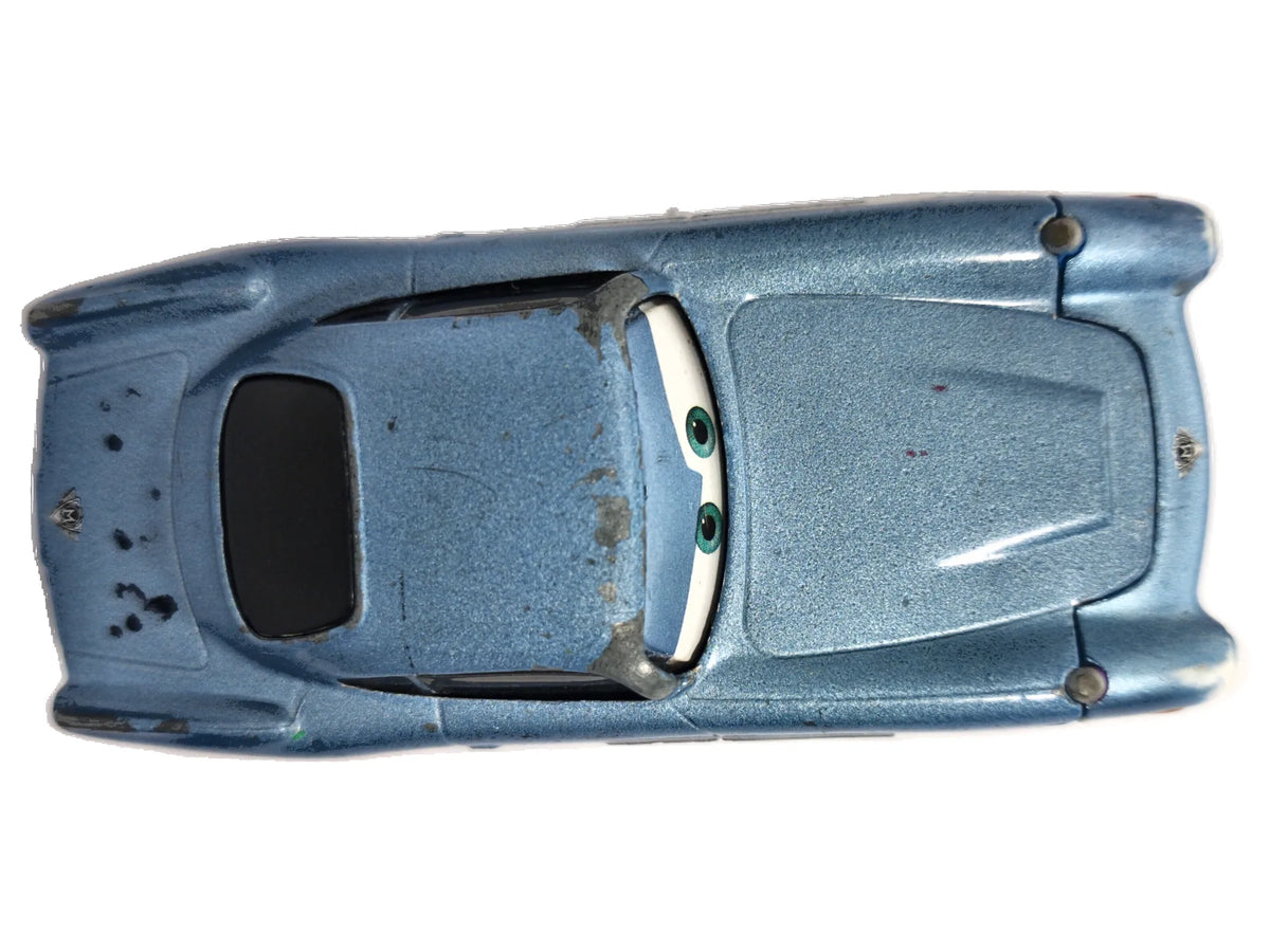 AGENT FINN MCMISSILE "AUTA", Disney/Pixar, Die cast V2799, Błękitny, 1:48 – zdjęcie 8
