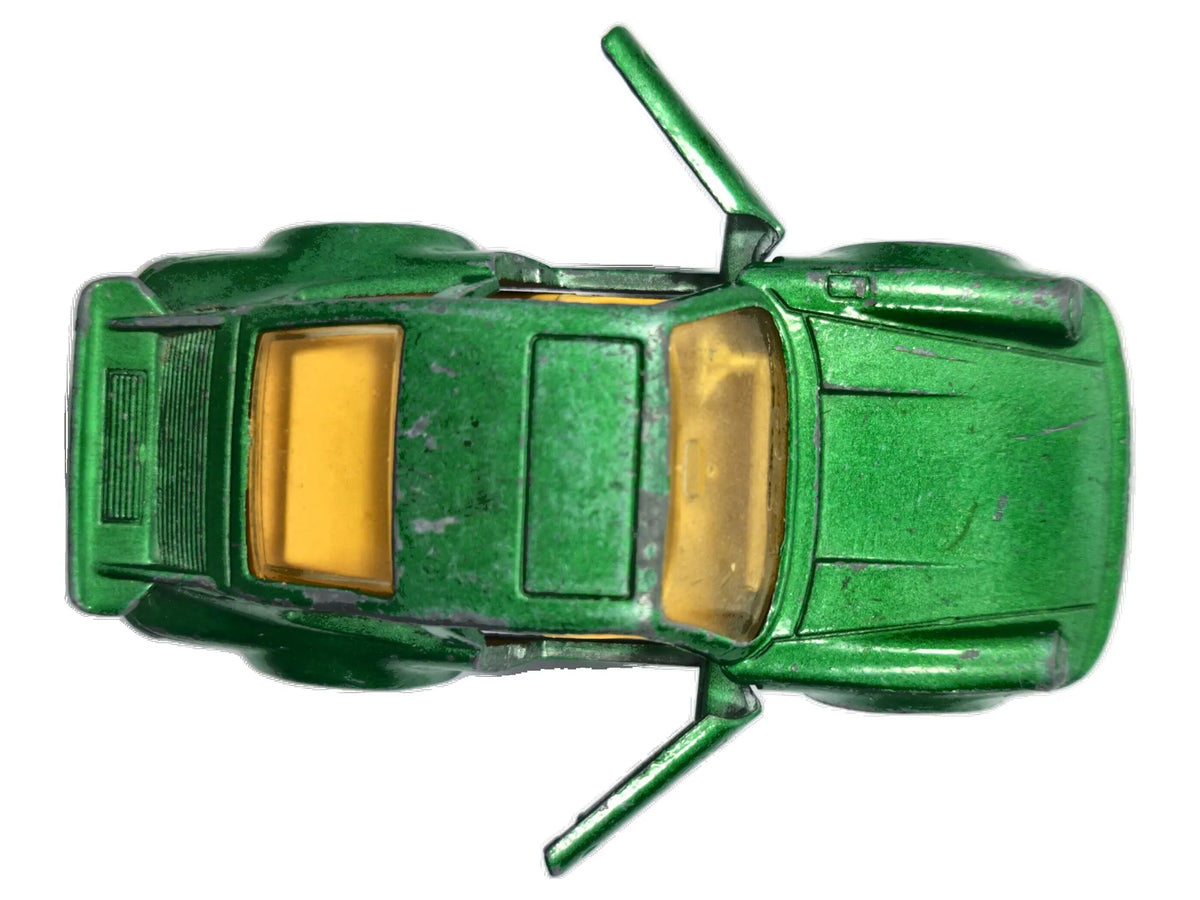 PORSCHE TURBO, Matchbox 1979, Made in England, NO 31, Zielony, 1:59 – zdjęcie 8