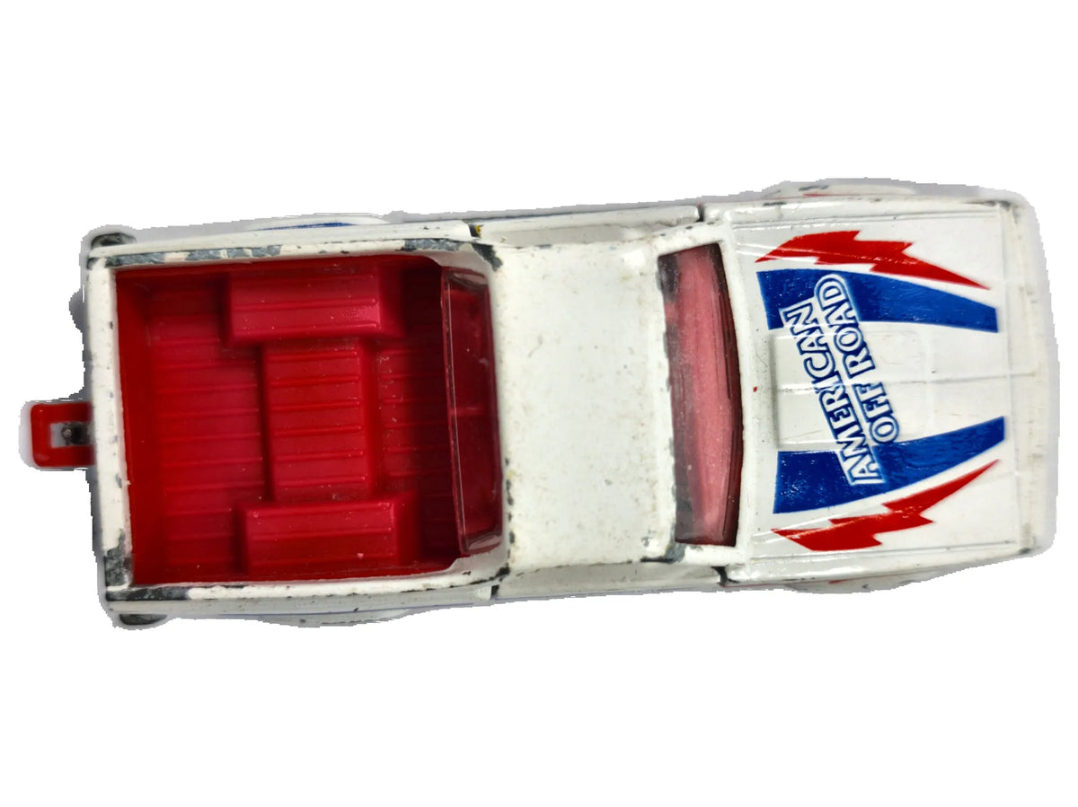 El Camino Ss Majorette '70 Biały 1:59 Made in France 2xMetal – zdjęcie 8