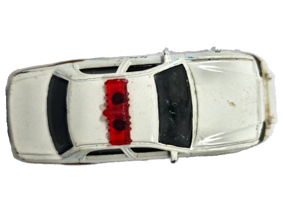 Ford Crown Victoria Police Matchbox 2006 1:64 K-9 Luzak Biały Policja – zdjęcie 8