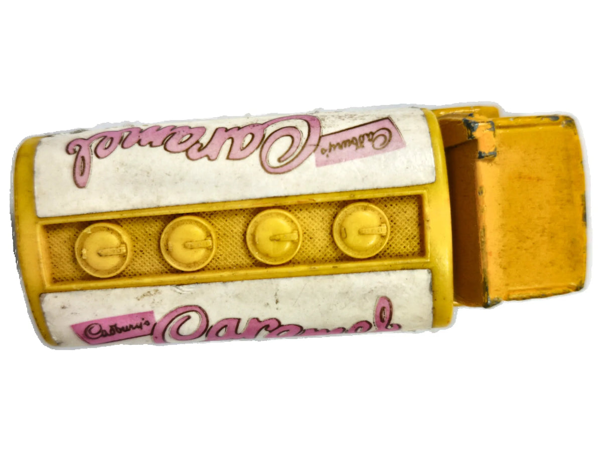 Ford Majorette '80 Żółty 1:64 Made in France Cadbury's Caramel – zdjęcie 8
