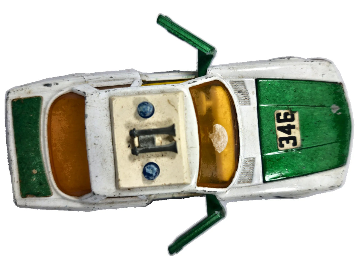 350 SLC Mercedes Speed Kings Matchbox 1974 Biały 1:38 Made in England – zdjęcie 8