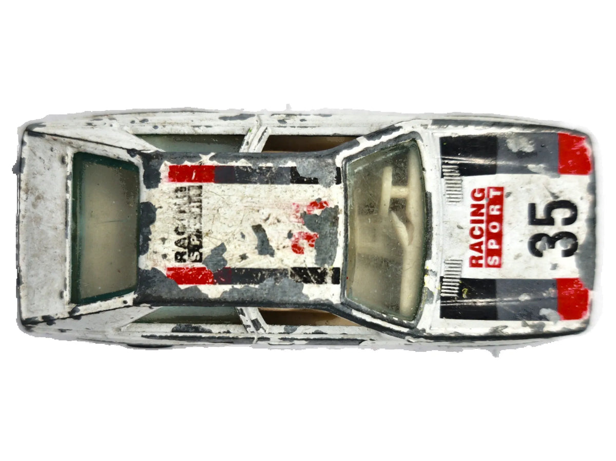 1982 AUDI QUATTRO, Racing Sport #35, Yatming, Die cast Biały 1:64, Resoraki – zdjęcie 8