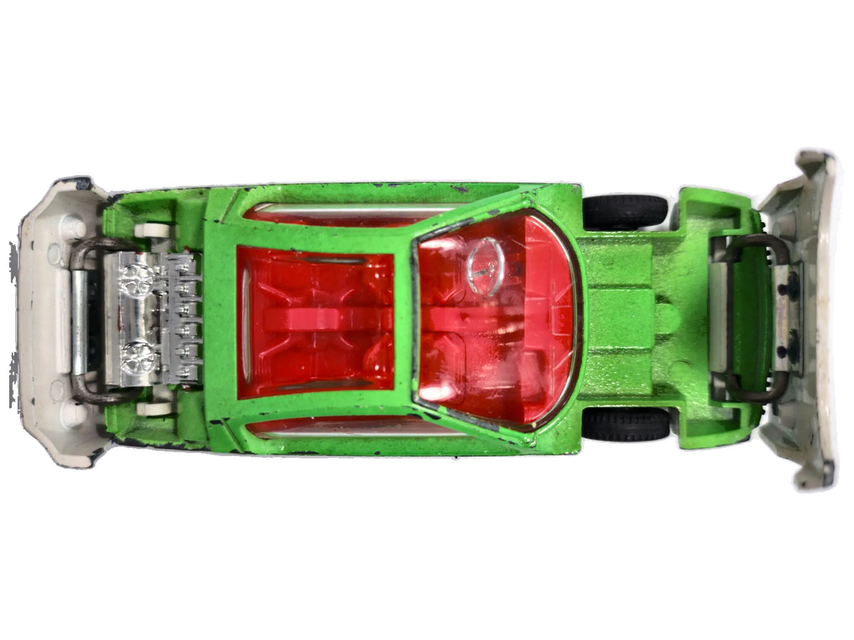Lamborghini Marzal Dinky Toys 1968 Zielony 1:41 Made in England – zdjęcie 8