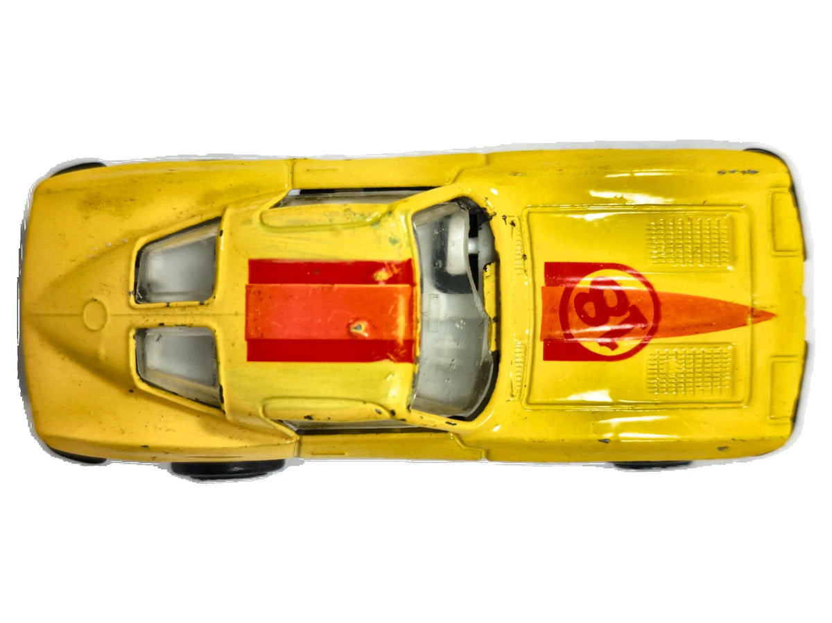 CHEVROLET CORVETTE STING RAY 1963 SPLIT-WINDOW, Zylmex 1982, Żółty, 1:72 – zdjęcie 8