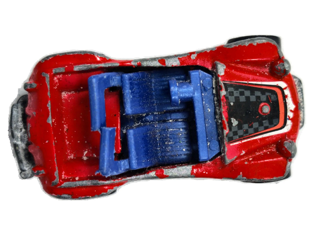 Meyers Manx HW Glow Wheels Hot Wheels 2002 Red 1:64 – zdjęcie 8