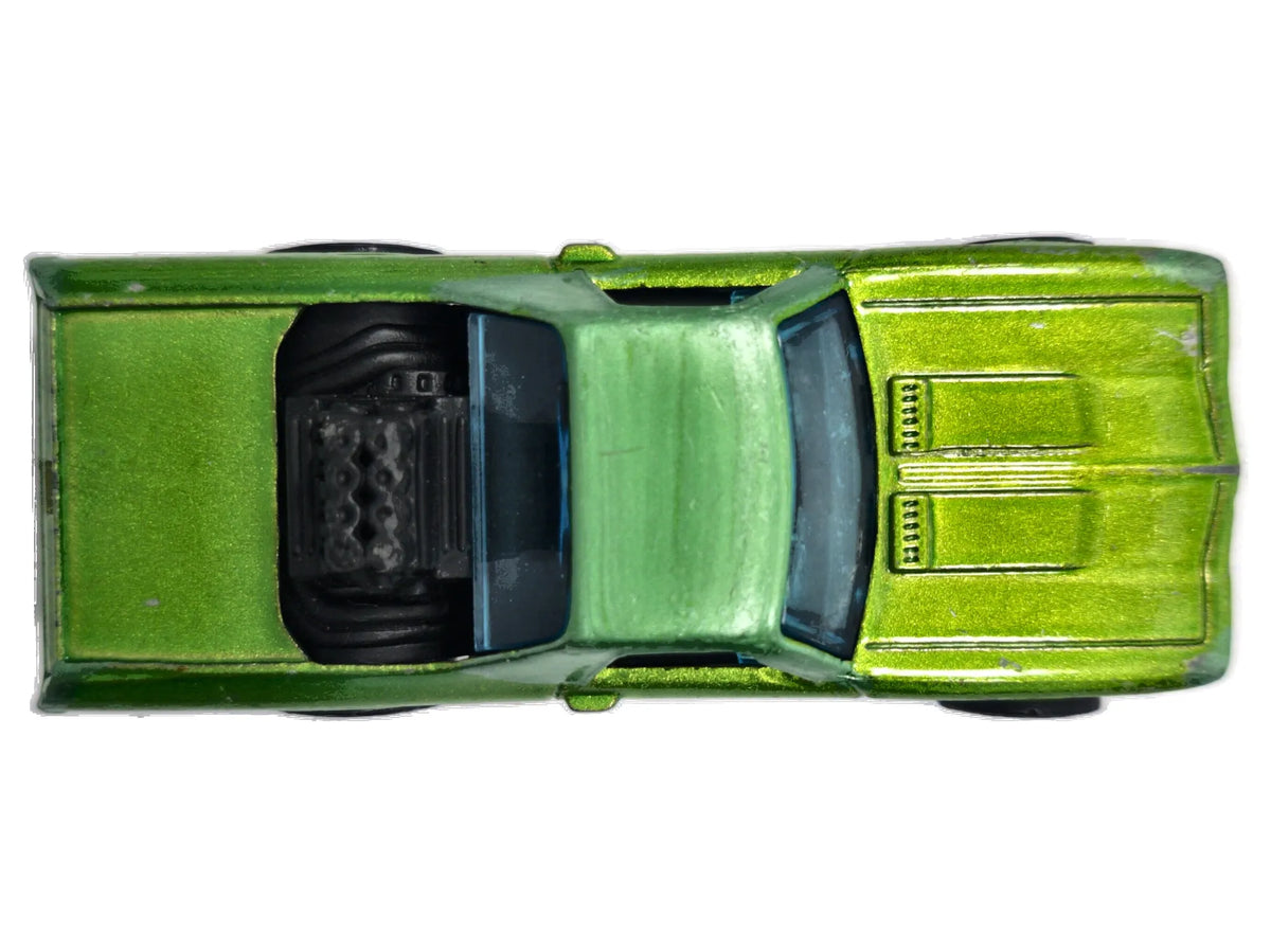 1970 CHEVROLET EL CAMINO, Hot Wheels, Die cast, Zielony, 1:64, Resoraki – zdjęcie 8
