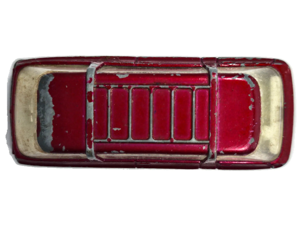 FREEMAN INTER-CITY COMMUTER Matchbox 1970 Czerwony 1:64 Made in England – zdjęcie 8