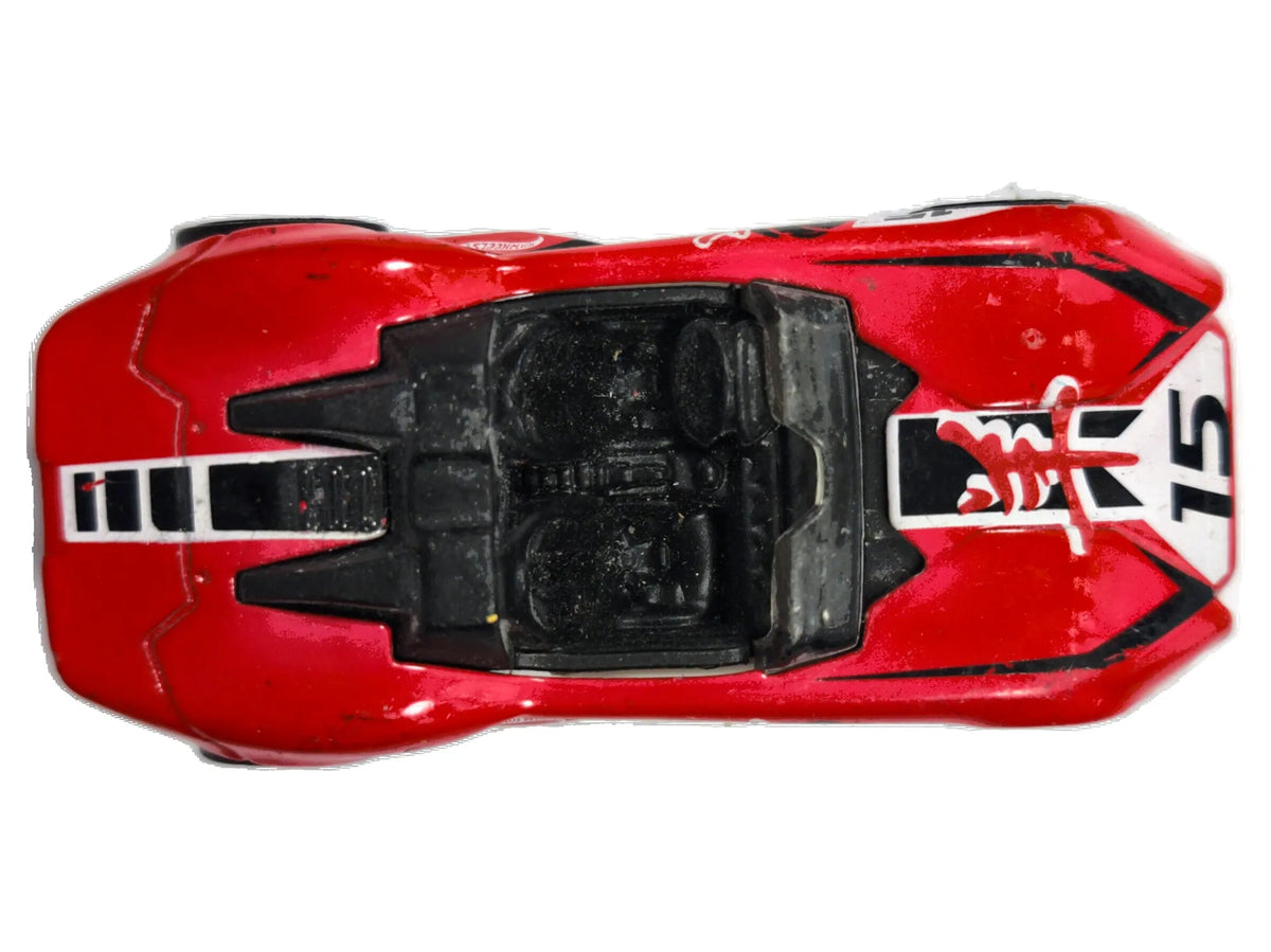 Carbonic Hot Wheels 2014 1:64 15 Luzak Czerwony – zdjęcie 8
