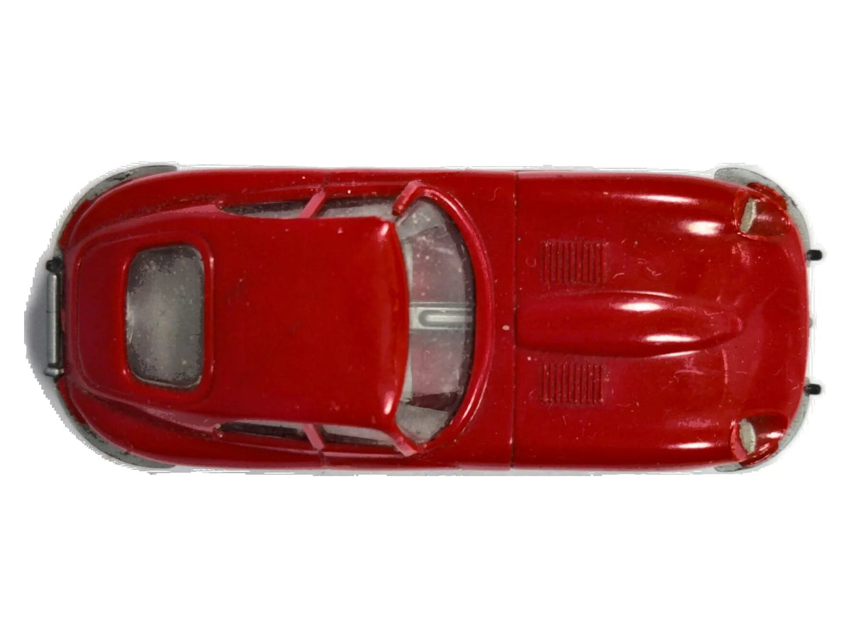 Jaguar E-Type Coupe Mini Jet Wiking '80 Czerwony 1:87 Made in Germany – zdjęcie 8