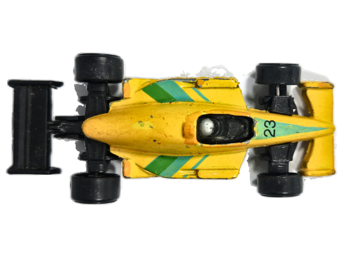 FORMUŁA 1, Unbranded, Die cast 0902/03, Żółty, 1:64, Resoraki – zdjęcie 8