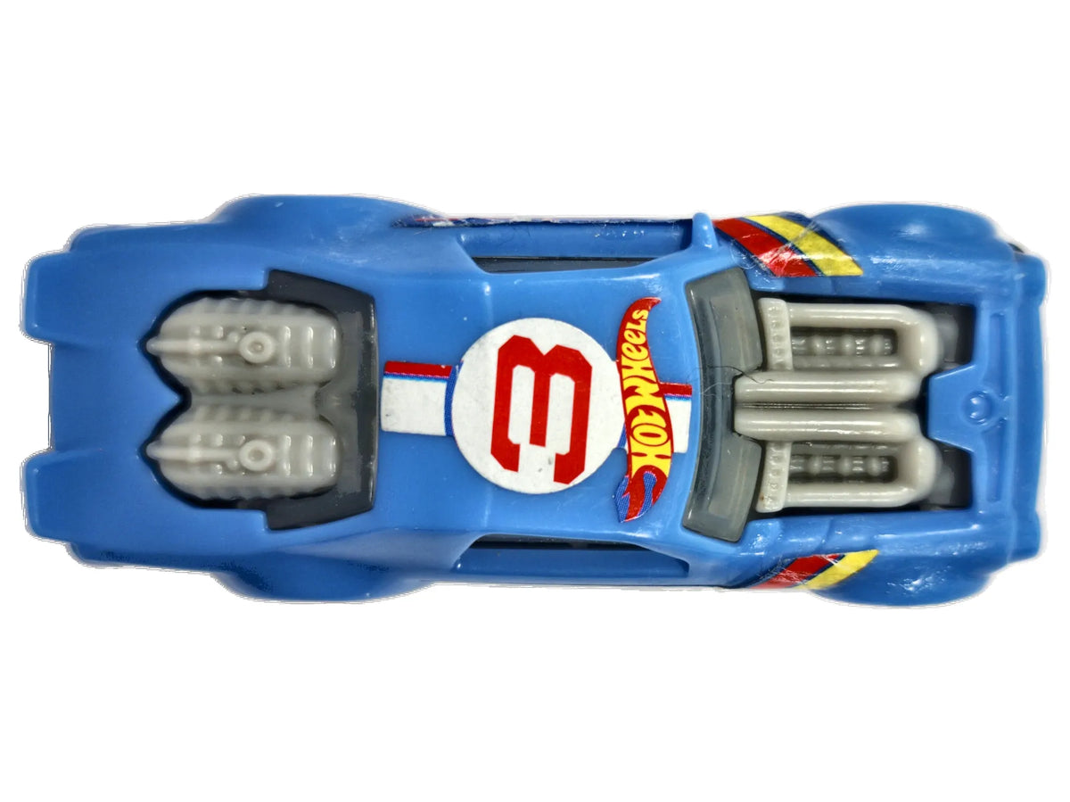MUSCLE CAR, Hot Wheels x McDonald's 2013, Die cast, Niebieski 1:64 Resoraki – zdjęcie 8