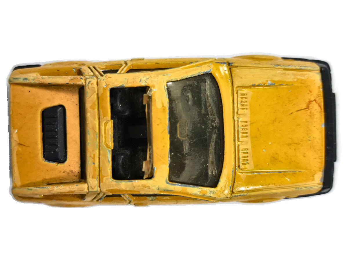 LANCIA MONTECARLO Majorette Made in France ok 1975, NO.285 Musztardowy 1:50 – zdjęcie 8