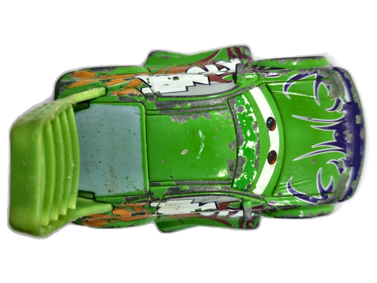Carlo Jojo Wingo Disney/Pixar 2006 Cars 1:64 Luzak Zielony Auta Cars – zdjęcie 8