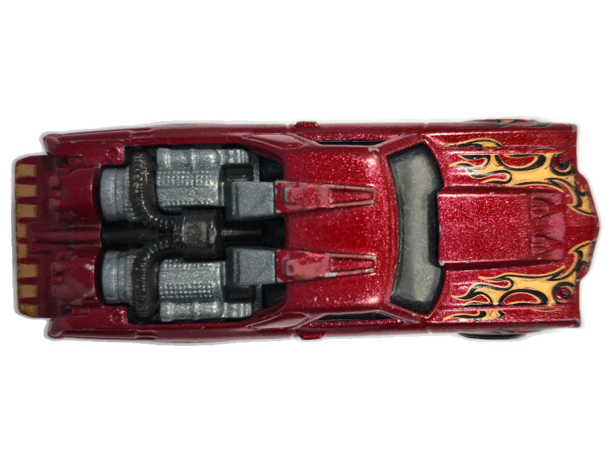 CUSTOM '71 EL CAMINO, Hot Wheels 2012, Die cast, Czerwony, 1:64, Resoraki – zdjęcie 8