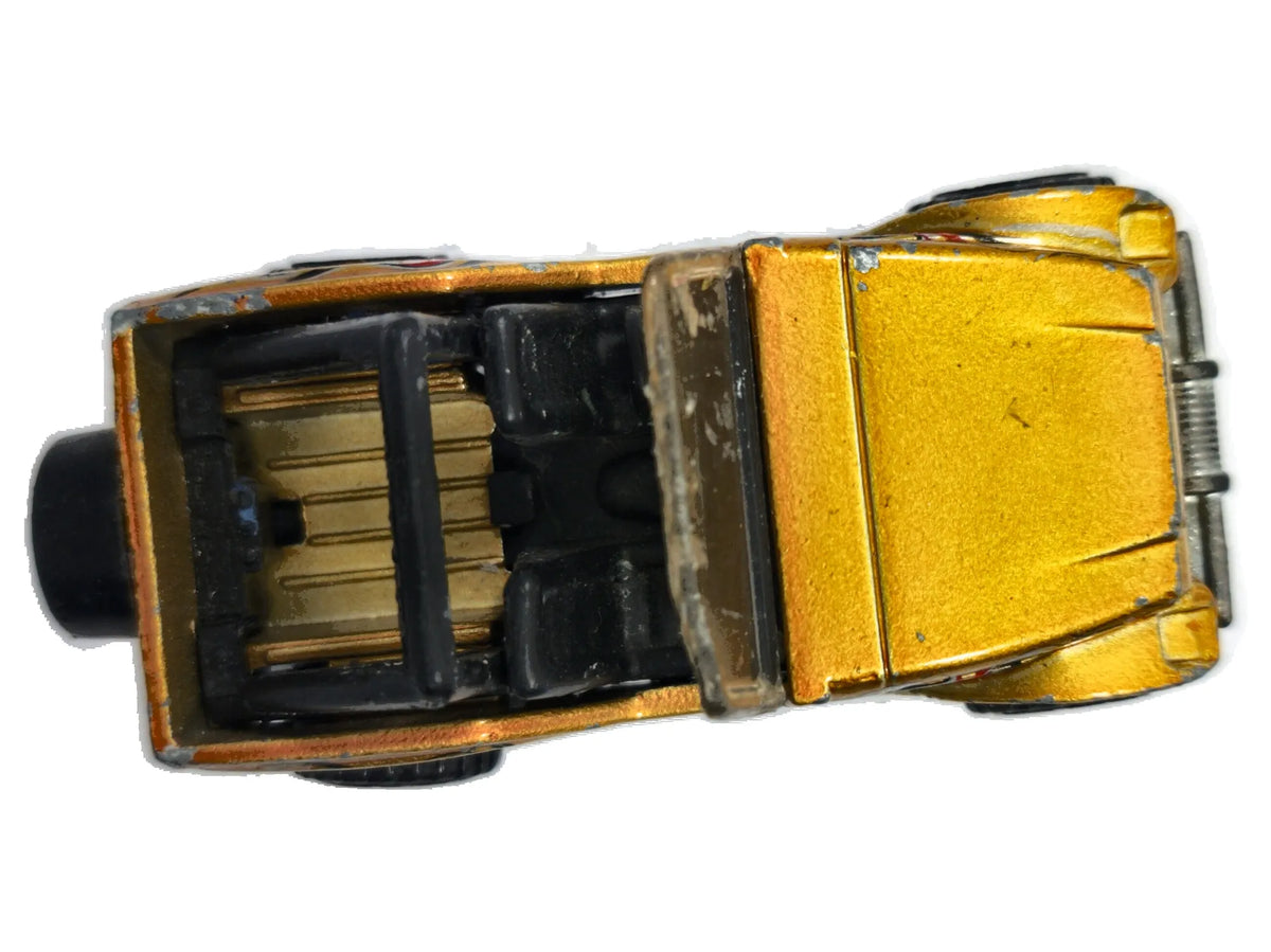 Jeep Scrambler Hot Wheels 1980 1:64 5 Luzak Złoty 2xMetal – zdjęcie 8