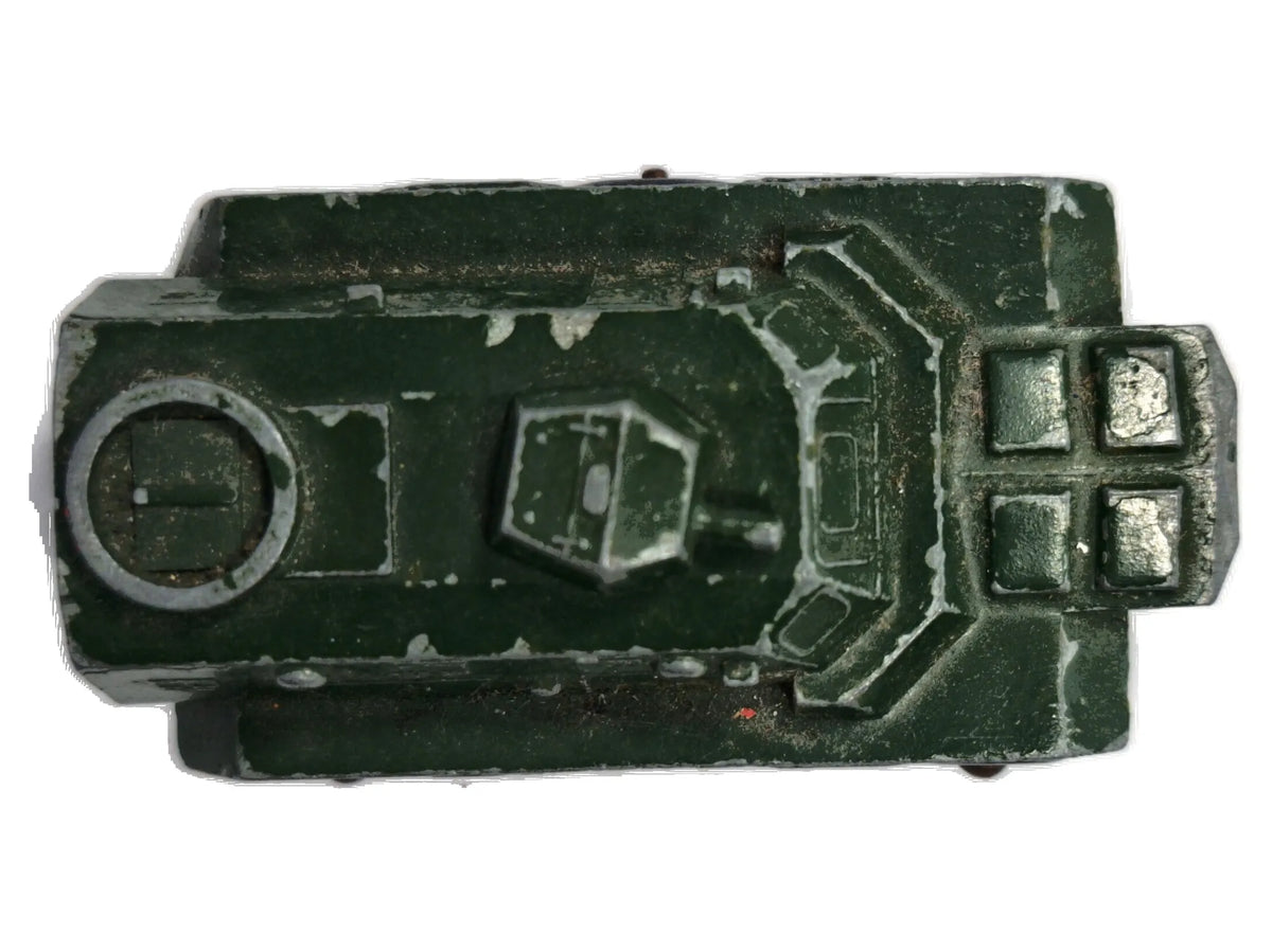 Czołg Saracen Personnel Carrier Matchbox '70 Zielony 1:76 Made in England – zdjęcie 8